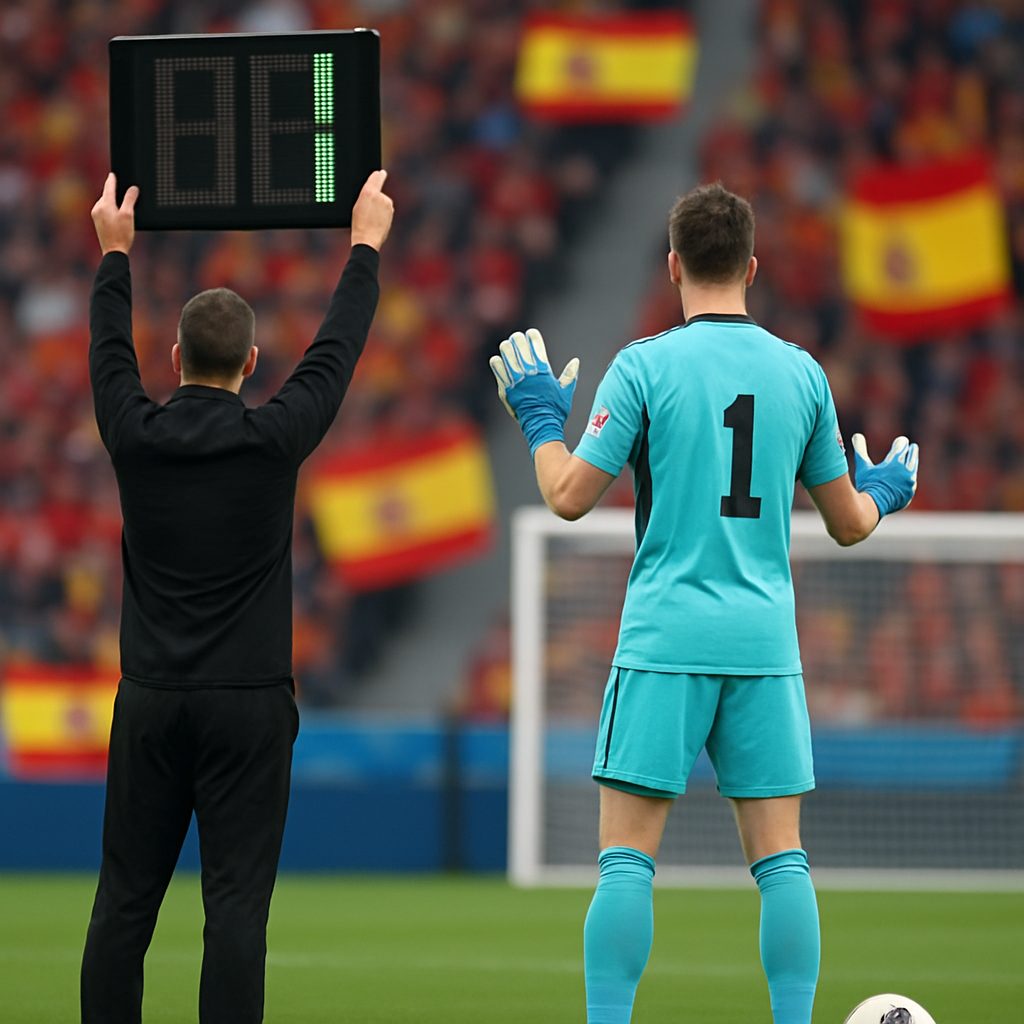 Spaniens Torhüter Simon stellt neuen Rekord auf