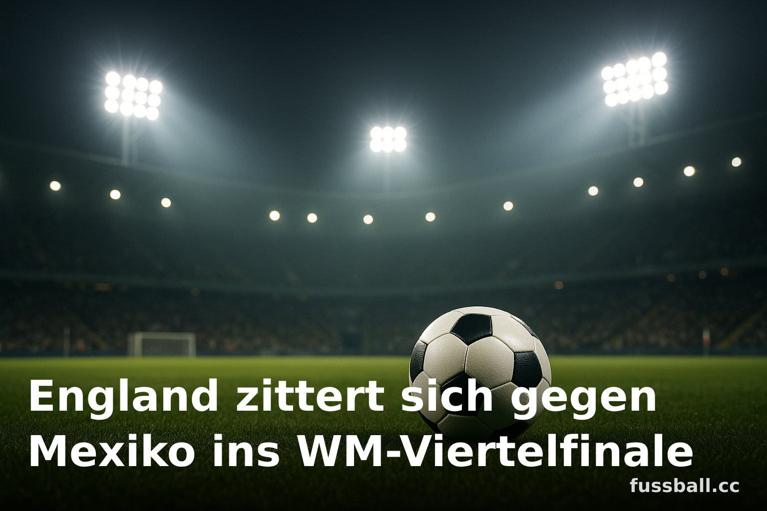 England zittert sich gegen Mexiko ins WM-Viertelfinale